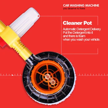 Ny Teknologi Automatisk Roterende Bil Børste Til Bilen Pleje, Vask Pensel, Svamp Bilen Renere Børste Rengøring Værktøj