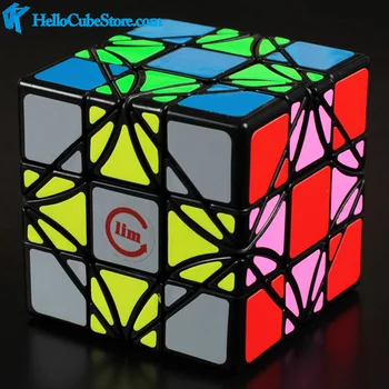Ny Tilgang til Funs Limcube Dreidel 3x3 Magic Cube Puslespil Sort IQ Hjernen Cubos Magicos Gåder Juguetes Educativos Særlige Legetøj