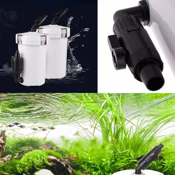 Ny Ultra-Stille Ydre Filter Spand HW-602 Til Akvarium, Akvarium Uden Pumpe Fisk & Akvatiske Pet Supplies C42