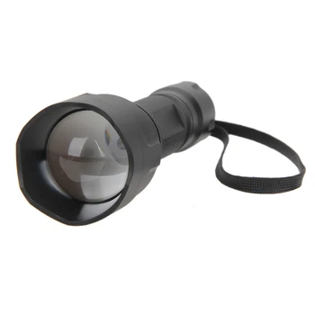 Ny Vandtæt Zoomable Funktion 38mm Linse 850nm IR Infrarød LED Lommelygte Torch for Night Vision Kamera og Videokamera