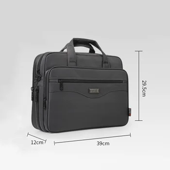 NY Virksomhed, rejsetaske, Bærbar computer taske, Oxford klud Multi-funktion vandtæt håndtasker Porteføljer Mand Skulder rejsetasker