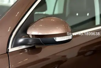 NYE 1:1 Udskiftning af Kulstof Fiber Rear View Mirror Cover bil styling til Volkswagen VW Tiguan 2009 -
