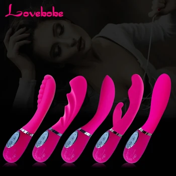 Nye 10 Hastigheder Body Massager Stærk Klitoris G-punkt Vibratorer Stimulator Dildo Voksen Sex Legetøj til Kvinder AV Vibratorer til par