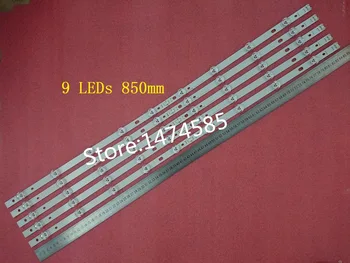 Nye 10 STK/sæt LED-Baggrundsbelysning strip For LG 42 