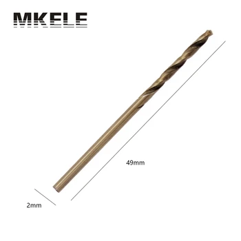Nye 10stk/max Micro HSS 2 mm Lige Skaft Høj Steel Twist Boret til Træ Til Metal-Værktøjer Herramientas Ferramentas