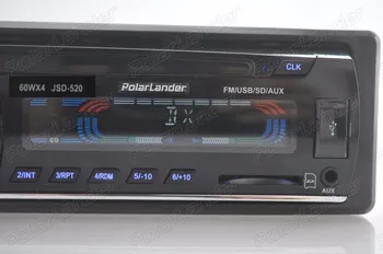 Nye 12V Bil lyd FM-bil-Radio, bluetooth, MP3-Afspiller, Bluetooth håndfri mobiltelefon USB/SD MMC-Port Bil radio I en Streg DIN