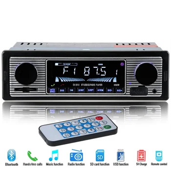 NYE 12V Bil Radioen Spiller Bluetooth-Stereo, FM-MP3 USB SD-AUX Audio Auto Elektronik autoradio 1 DIN oto teypleri radio para carro