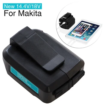 Nye 14,4 V/USB-18V Lithium-Ion-Akku Kilde til Makita ADP05 oplader adapter omformer(KUN for LXT-serien)