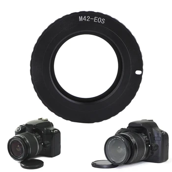 Nye 2017 ankomsten AF III Bekræfte Adapter Til M42 Linse til Canon EOS EF 5D 7D 350D 500D 1000D 1100D Hot Salg