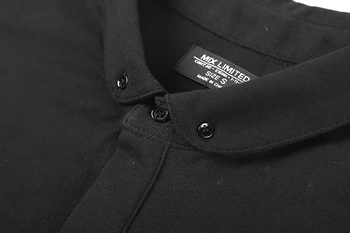 Nye 2018 Mænds MIX Mærke Polo Shirt Til Mænd Polos Mænds Bomuld kortærmet skjorte Solid Polo Shirts, Casual Sportstøj Åndbart
