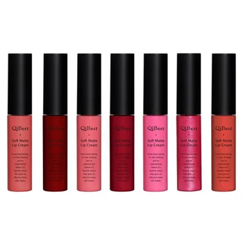 Nye 34Pcs/masse Mat Liquid Lipstick Langvarig Læbe Pigment Kosmetik Nude Makeup Lipgloss Flydende Matte Røde Læifter Ved Qi