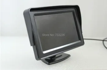 NYE 4.3 tommer LCD-Skærm+170 graders Omvendt Kamera Car Kit car Rear View camera gratis 5m kabel parkering sensor kamera kit parkering