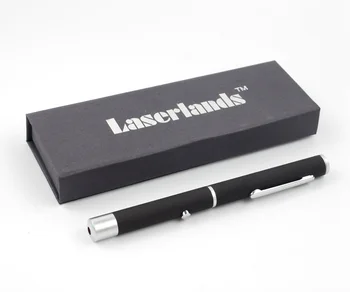 Nye 5mW 445nm 450nm True Blue Ray Bærbare Laser Pointer Pen Stråle Synlige Lazer Punkt Klasse 3R Sikkerhed