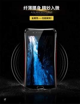 Nye ankomst Dække Huawei Honor 9 Tilfælde Aluminium Dual farve Kofanger tilfælde Luksus Metal Bumper cover coque for Huawei Honor9 fundas