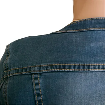 Nye Ankomst forår /Antumn kort denim jakker casual vintage frakke kvinder er denim jakke til overtøj jeans Kvinder Plus størrelse 2XL