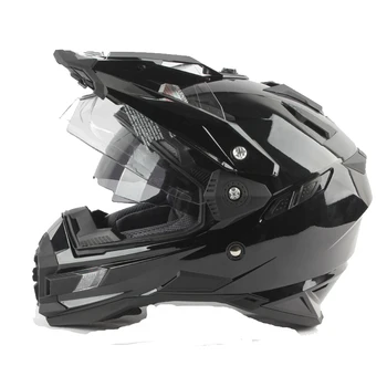 Nye ankomst grå øjne THH tx27 motorcykel hjelme mtb downhill cascos motorcykel med dobbelt visir off road motocross-hjelm DOT