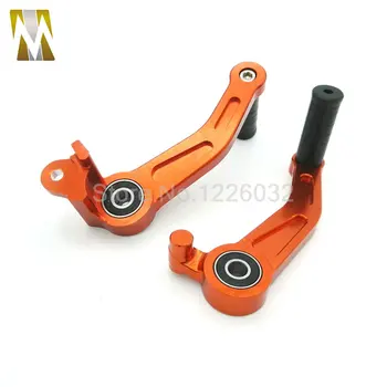 Nye ankomst Motorcykel Orange CNC Aluminium Bremse, Kobling, Gear Pedal Armen For KTM DUKE 125 200 390 2013