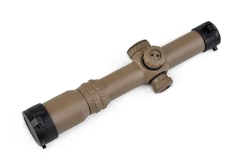 Nye Ankomst MÅL 1-4x24 SE Optik Long Eye Relief Belysning Taktisk Rifle Anvendelsesområde Rød Grøn Sigtemiddel til Jagt Skydning