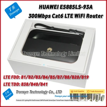 Nye Ankomst Originale Låse 300Mbps 4G LTE Mobilt WiFi Hotspot Støtte B1/B2/B3/B4/B5/B7/B8/B20/B19 For HUAWEI E5885LS-93A