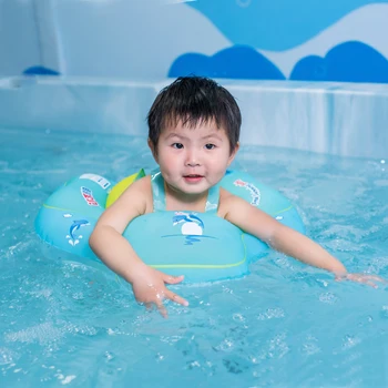 Nye Baby Svømme Ring Oppustelige Spædbarn Armhule Flydende Børn Swimming Pool Tilbehør Cirkel Badning Oppustelig Dobbelt Tømmerflåde Ringe