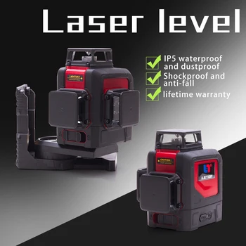 NYE baggrundstapet 3D Laser Niveau på Tværs af Line Laser Projektorer laser linje 360 grader laser