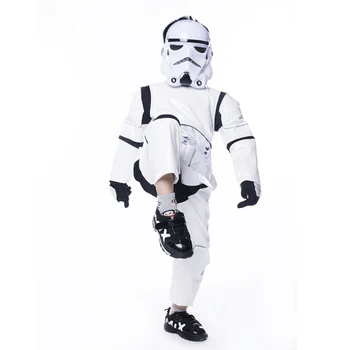 Nye Barn, Dreng, Deluxe-Star Wars The Force Vækker Storm Troopers Cosplay Fancy Kjole Kids Halloween, Karneval Fest Kostume