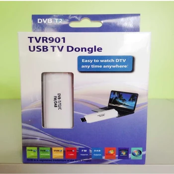 NYE DVB-T2 HD-TV dogle DVB-T, FM DAB-TV stick upport optagelse og afspilning fungerer med Antenne og drive support WINDOWS10