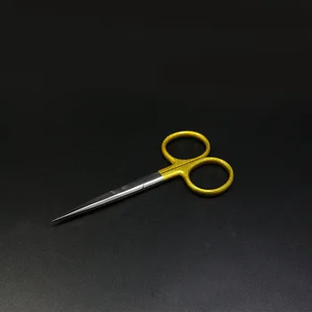 Nye Ekstra hårdt& super skarpe fluebinding saks med pil-point /lange tunge lige klinge fluefiskeri værktøjer til præcis skæring
