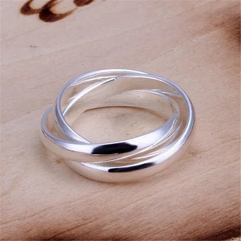 Nye engros sølv forgyldt fashion kvinder charme boheme Engagement Ring