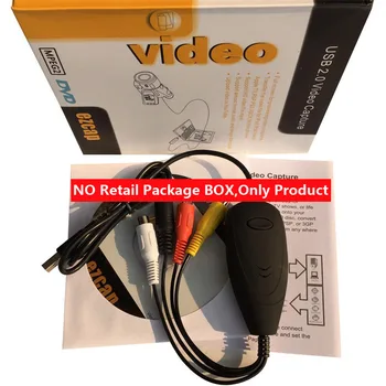 NYE EZCAP USB Video Grabber med Lyd,VHS til DVD Converter Kaffefaciliteter,Fange Analog video fra VHS,8MM,Video, Kamera, TV til PC,Win10