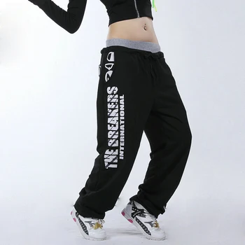 Nye Fashion Brand Jazz harem af kvinder i hip hop bukser dans ds kostume kvinder Bukser, Casual løs sweatpants