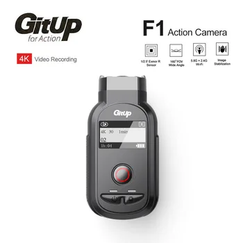Nye GitUp F1 WiFi 4K 3840x2160p Sport Action Kamera Video Dash Cam Ultra HD Tid Udendørs Cykling Videokamera Loop Recorder