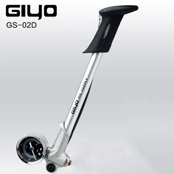 Nye GIYO 300psi Højt Tryk Cykel Stød Bærbare Inflator Oppustelige Pumpe Til støddæmper/Gaffel lufttilførsel Cykel Pumpe Gauge