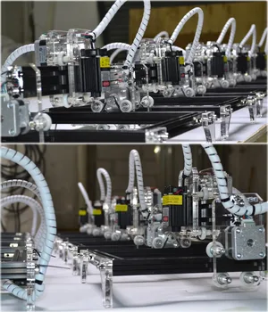 Nye GRBL laser engraving machine 500mw-5.5 w Laser DIY mini gravør Fuld Samlet Levering 24*19cm 15w arbejdsområde træ router