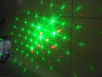 Nye hot 2 Linse Loft Lampe laser lys Lys Fase DJ Diskotek Fase 150mW RG forsænket Laser DJ Pro Vis Belysning