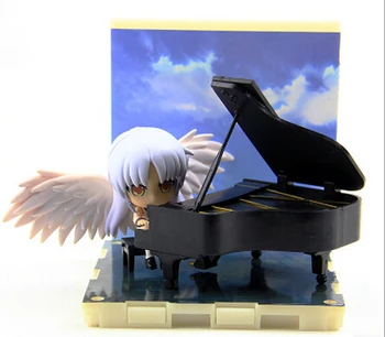 NYE hot 7cm Angel Beats klaver Tachibana Kanade action figur legetøj samling Julegave med box