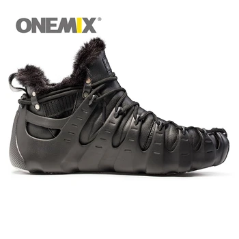 NYE Hot onemix Vinter Mænds Trekking sko Anti Slip Walking Sko Behageligt Varme Udendørs Sneakers til Kvinder sneakers