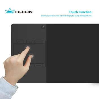 Nye Huion G10T Trådløs Grafik Tablet Digital Tabletter Tegning Tablet Pen og Finger Touch Tablet Med en Handske Gave