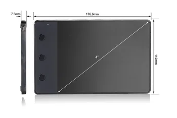 Nye HUION H420 420 Grafik Tegning Tablet 4 x 2.23