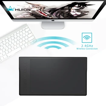 Nye Huion Inspiroy Q11K Trådløse Grafiske tegneplade Digital Pen Tablet