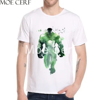 Nye Hulk, Captain Super Hero 3D Printet T-Shirt fed Film Desinger Mænd T-Shirts, Sommer Korte Ærmer Nørd Stil Toppe Tee L1-F-30
