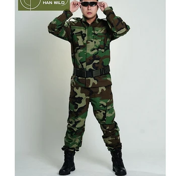 Nye Hær BDU Militær Uniform Camouflage Taktiske Shirts & Taktiske Bukser CS Felt Hær Camo Jagt Passer til USMC CP ACU ATACS
