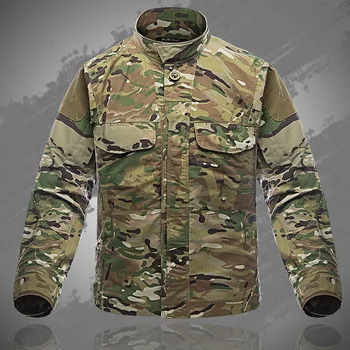 Nye Hær, Militær Stil Taktiske Shirt Mænd Teflon Nylon Åndbar Mandlige Casual Tøj med Lange Ærmer SWAT Kamp Hær Shirts