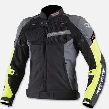 Nye JK-079 3D-jakke / sommer mesh motorcykel jakke / racing jacket / riding jakke / beskyttende udstyr