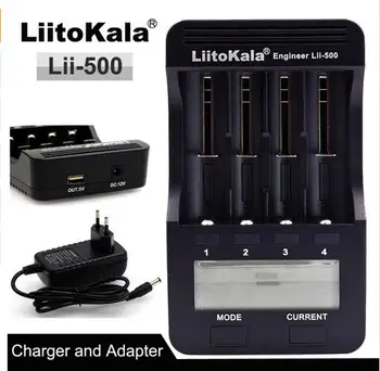 Nye Liitokala lii500 Smart Universal LCD-LI-ion-batteri NiMh AA AAA 10440 14500 16340 17335 17500 18490 17670 18650 Batteri Oplader