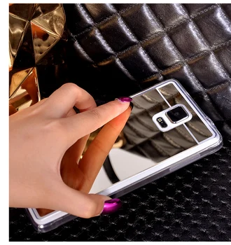 Nye Luksus Spejl Blødt TPU Phone Case For Samsung S7 S6 Kant Plus S5/4/3 Note5/4/3 A8/7/5 J7/5 A710 A510 A310 Dække Tilbage