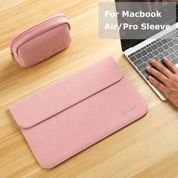 Nye Mat Laptop Taske til Macbook Air 13 12 Pro 13 Tilfælde Ærme Kvinder Mænd Vandtæt Taske til Mac book Touchbar 13 15 Case Cover