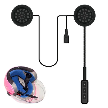 Nye Motorcykel Hjelm Headset, Bluetooth-Samtaleanlæg Headset Trådløse Hjelm Bunke Hovedtelefoner til Telefonen CSL2017