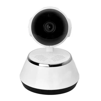 Nye ! Pan Tilt Trådløst IP-Kamera WIFI 720P CCTV Sikkerhed i Hjemmet Cam-Micro SD-Slot-Understøtter Mikrofon & P2P Gratis APP, ABS Plast