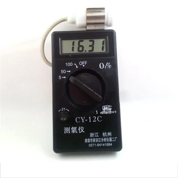 Nye Professionelle Håndholdte Bærbare O2 Ilt Koncentration Indhold Tester Høj Nøjagtighed Meter Detektor CY-12C Gas Analyzer